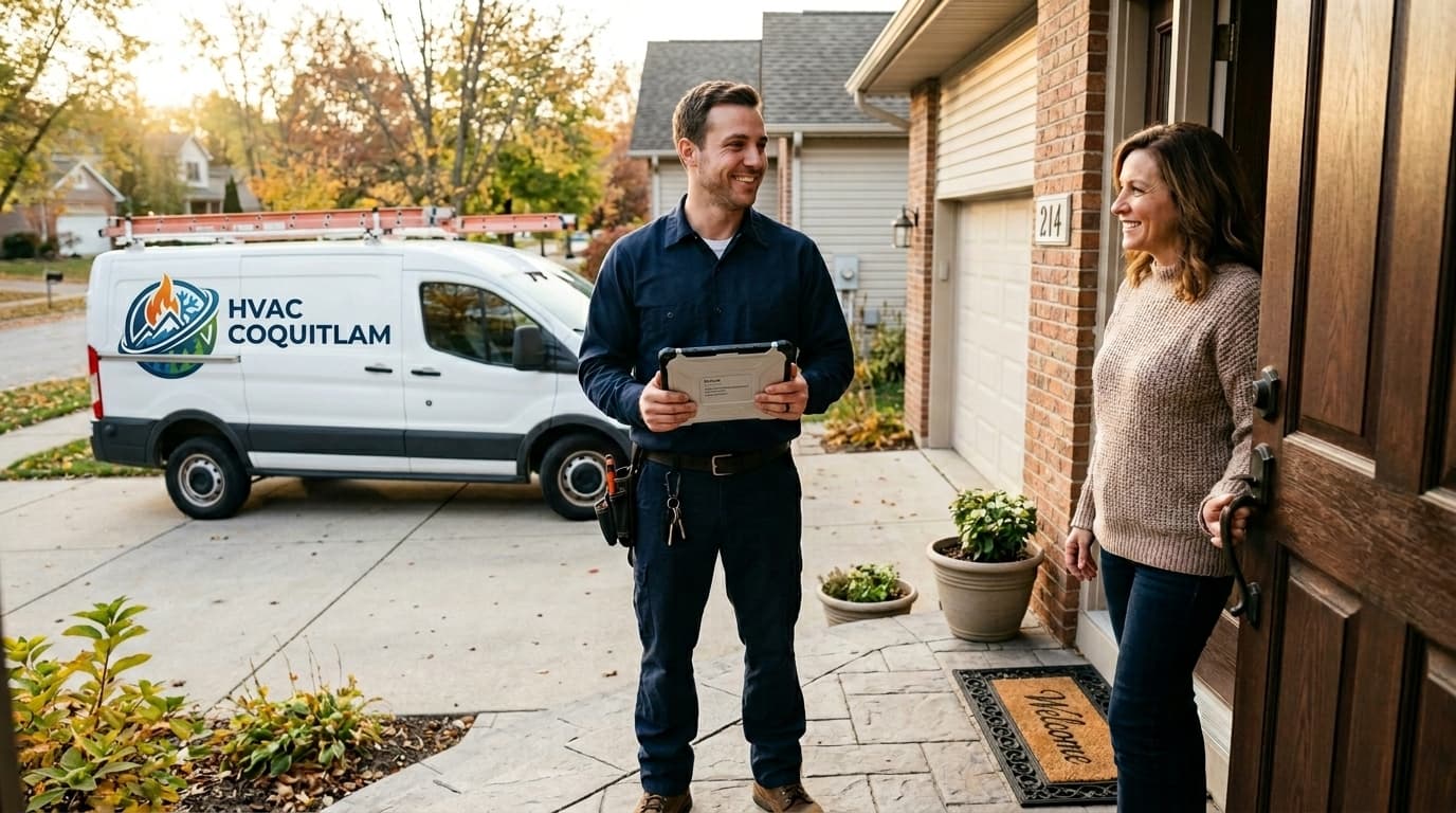 HVAC Coquitlam team — heating, cooling, plumbing and electrical services